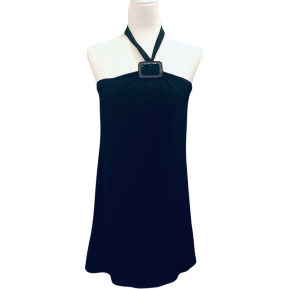 White House Black Market Strapless Black Dress